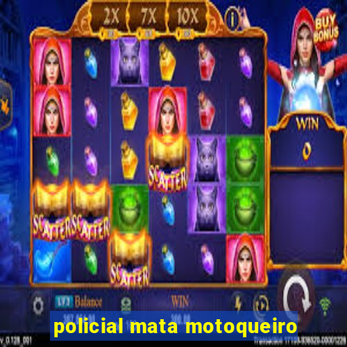 policial mata motoqueiro